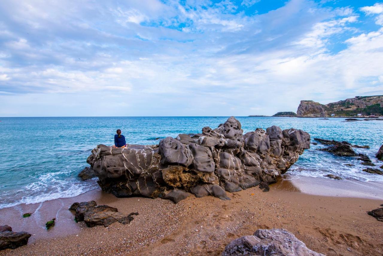 Searock Stegna Villa Archangelos  Bagian luar foto